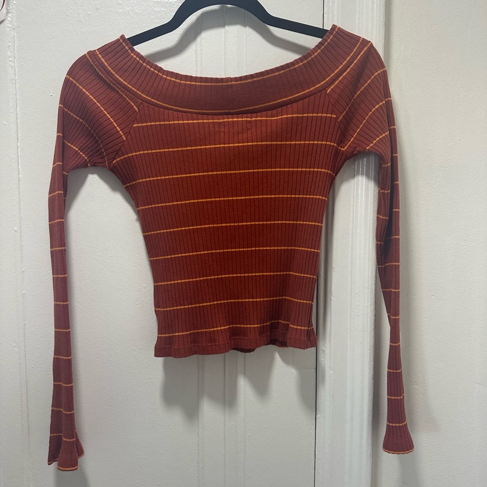 Urban outfitters off the shoulder top